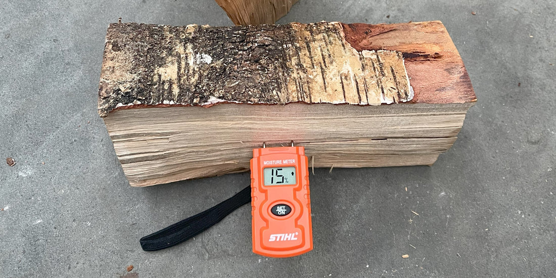 Why testing moisture of firewood is so important